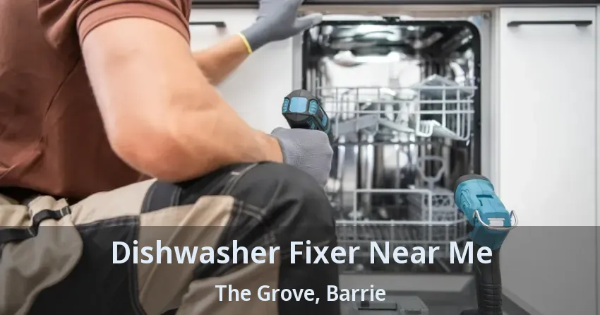 Dishwasher Fixer Near Me The Grove, Barrie - ON