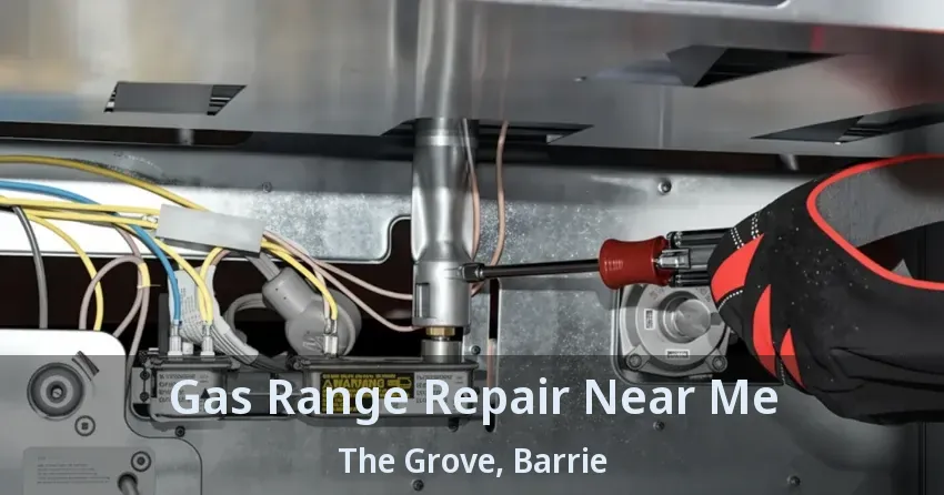 Gas Range Repair Near Me The Grove, Barrie - ON