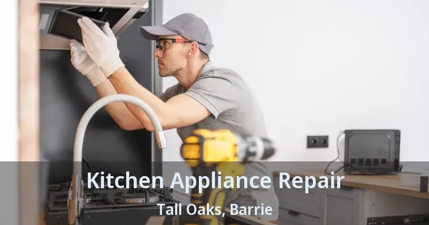 Kitchen Appliance Repair Tall Oaks, Barrie - ON