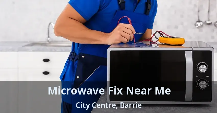 Microwave Fix Near Me City Centre, Barrie - ON