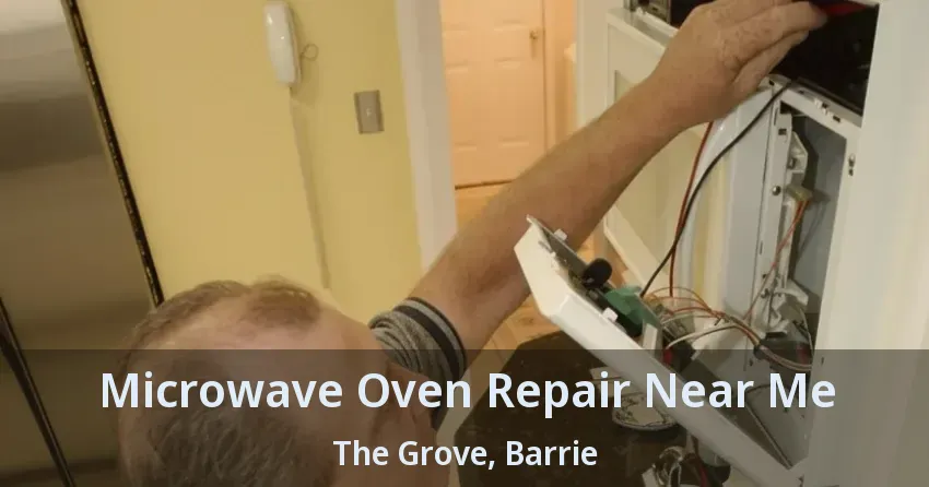 Microwave Oven Repair Near Me The Grove, Barrie - ON