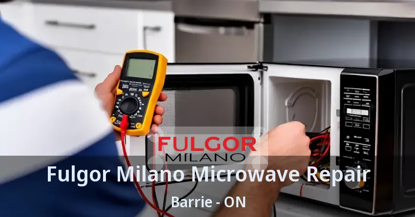Fulgor Milano Microwave Repair Barrie - ON
