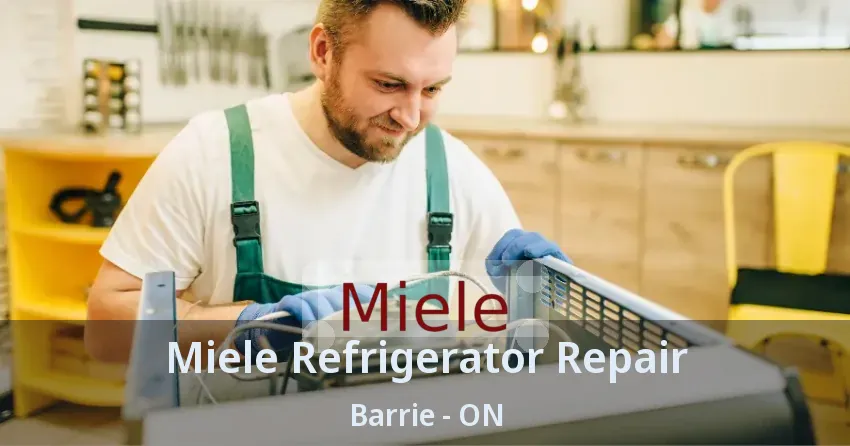 Miele Refrigerator Repair Barrie - ON