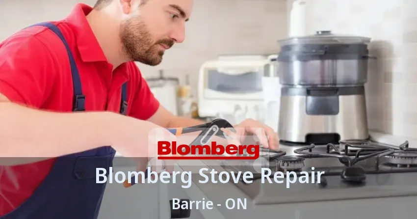 Blomberg Stove Repair Barrie - ON