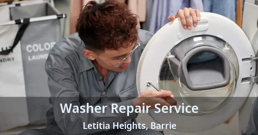 Washer Repair Service Letitia Heights, Barrie - ON